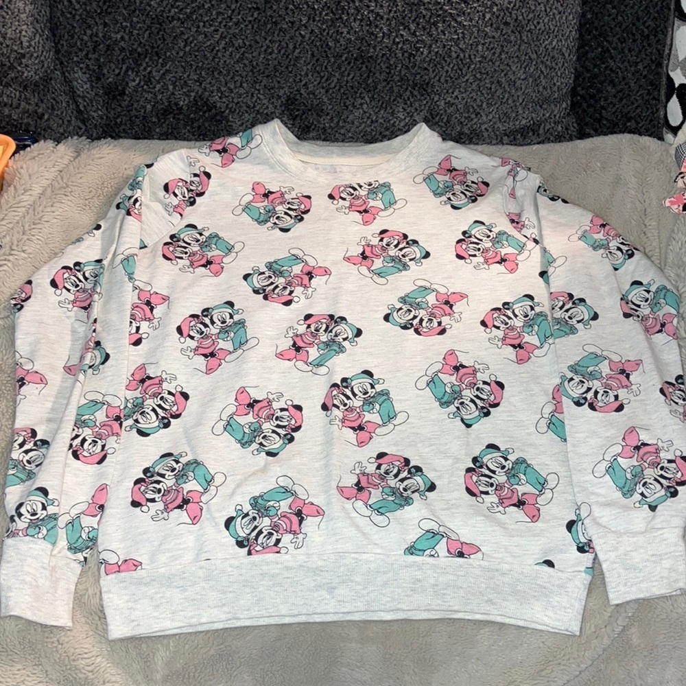 Disney Christmas Sweatshirt, Small